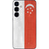 Singapore Flag Distressed Galaxy S24 Plus Skin